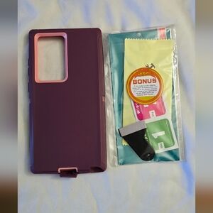 Purple and Pink Phone Case For Samsung S23 Ultra